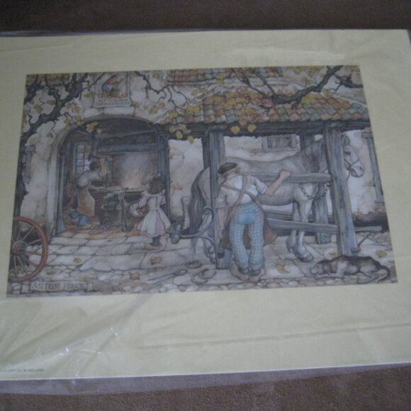 9" X 12" Anton Pieck Print #8476 - Picture 1 of 7